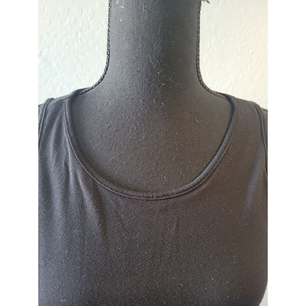 Marine Layer Sleeveless Lined Black Dress Size M Casual Everyday Wear Vacation - Picture 3 of 9